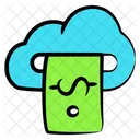 Cloud Earning Cloud Money Cloud Investment Icon