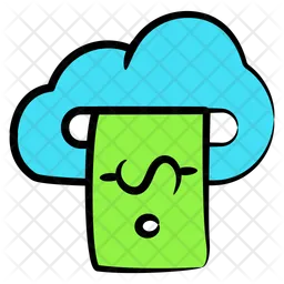 Cloud Earning  Icon