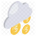 Cloud Earning Cloud Money Cloud Cash Icon