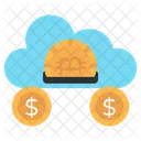 Cloud Earnings Cloud Cash Cloud Money Icon