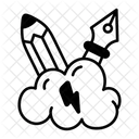 Cloud Editing  Icon