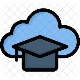 Cloud Education  Icon