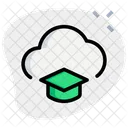Cloud Education  Icon
