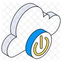 Cloud-Ein-/Ausschalter  Symbol
