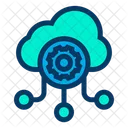 Cloud Cloud Konfiguration Cloud Konfigurator Symbol