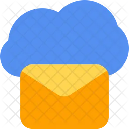 Cloud email  Icon