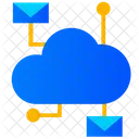 Cloud Email Cloud Mail Cloud Communication Icon