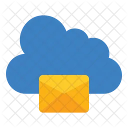 Cloud Email  Icon