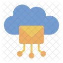 Cloud Email  Icon