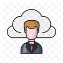 Cloud Employee  Icon