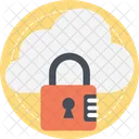Cloud Encryption Secure Icon