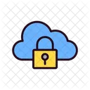 Cloud Encryption  Icon