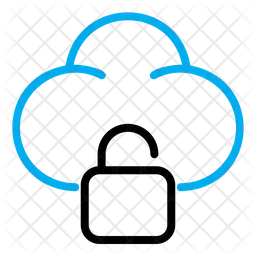 Cloud-Entsperrung  Symbol