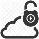 Cloud-Entsperrung  Symbol