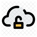 Cloud-Entsperrung  Symbol