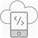 Cloud-Entwicklung  Symbol