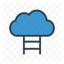 Cloud Server Datenbank Symbol