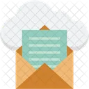 Cloud Envelope  Icon