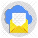 Cloud envelope  Icon