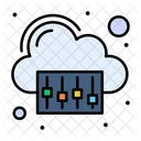 Cloud Equalizer Icon