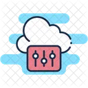 Cloud Equalizer Icon