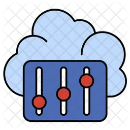 Cloud Equalizer  Icon