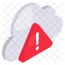 Cloud Error Cloud Warning Cloud Caution Icon