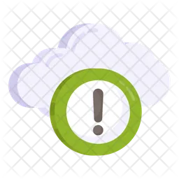 Cloud Error  Icon