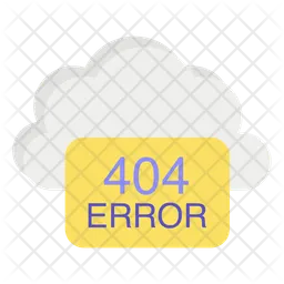 Cloud Error  Icon