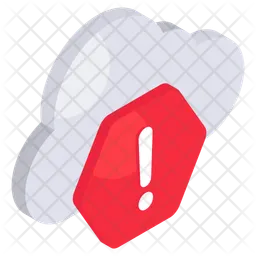 Cloud Error  Icon