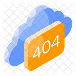 Cloud Error  Icon
