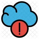 Alert Cloud Data Icon