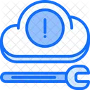 Cloud Error Cloud Alert Cloud Support Icon