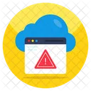 Cloud Error  Symbol