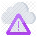 Cloud Error Cloud Alert Cloud Warning Icon