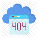 Cloud Cloud Warning Error Icon