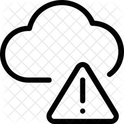Cloud error  Icon