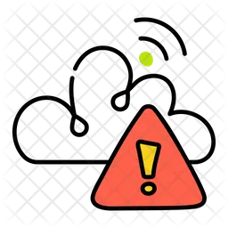 Cloud Error  Icon