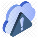 Cloud Error Cloud Alert Cloud Problem Icon