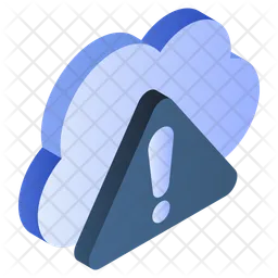 Cloud error  Icon