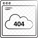 Cloud Cloud Warning Error Icon