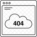 Cloud error  Icon