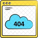 Cloud error  Icon