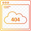 Cloud error  Icon