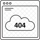 Cloud Cloud Warning Error Icon