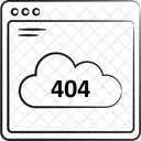 Cloud Cloud Warning Error Icon