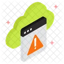 Trouble Connection Warning Icon