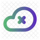 Cloud Error Cancel Cloud Server Icon