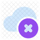 Cloud Error Error Storage Error Server Icon