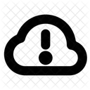 Cloud Error X Icon
